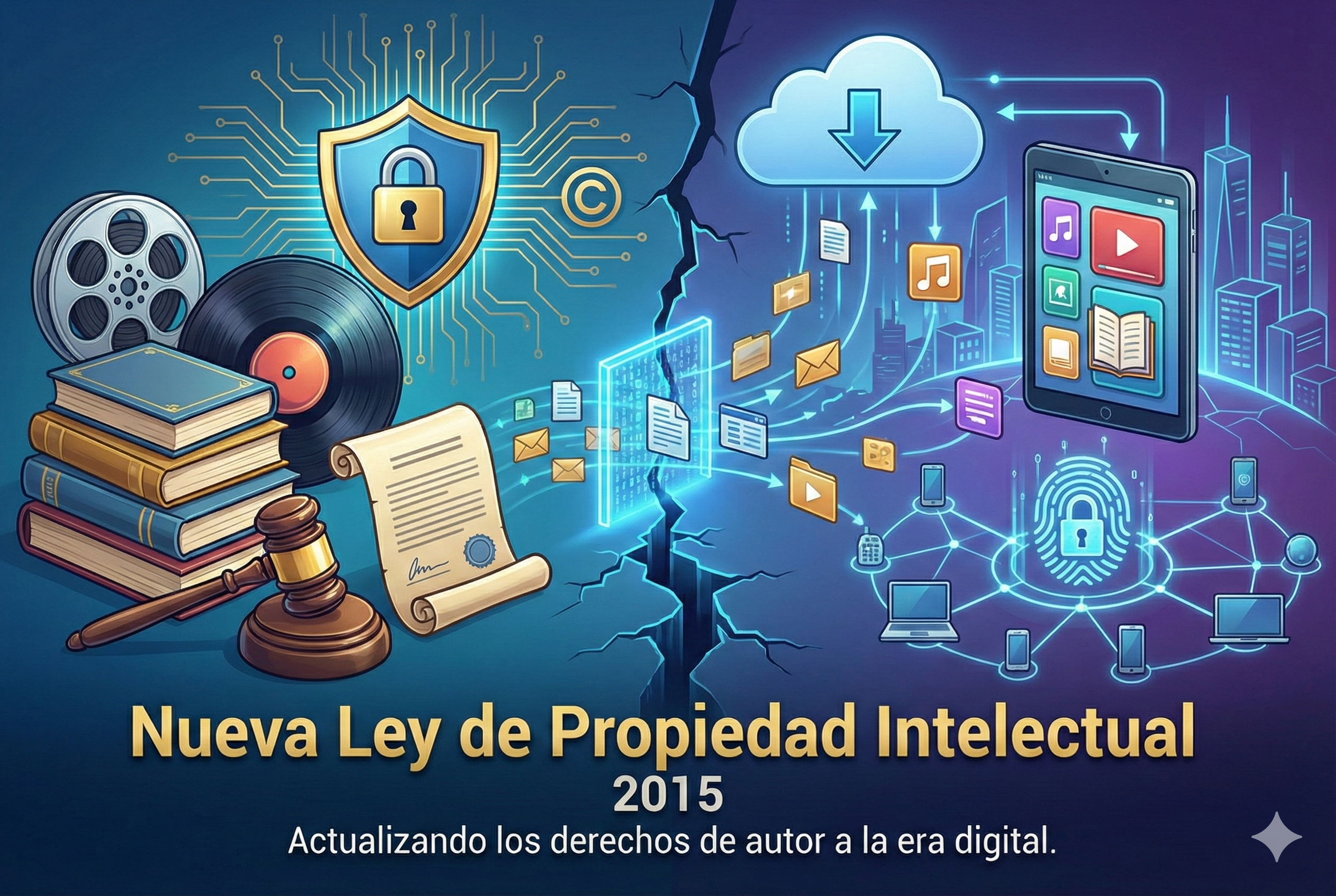 Nueva Ley de Propiedad Intelectual 2015